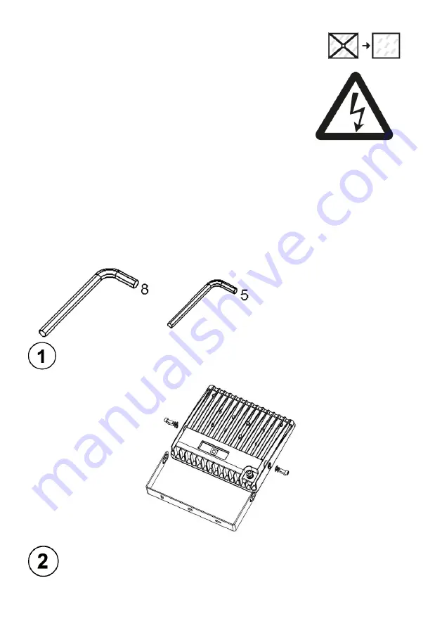 Lighting Technologies LEADER LED 200 D30 5000K/E/ Manual Download Page 4