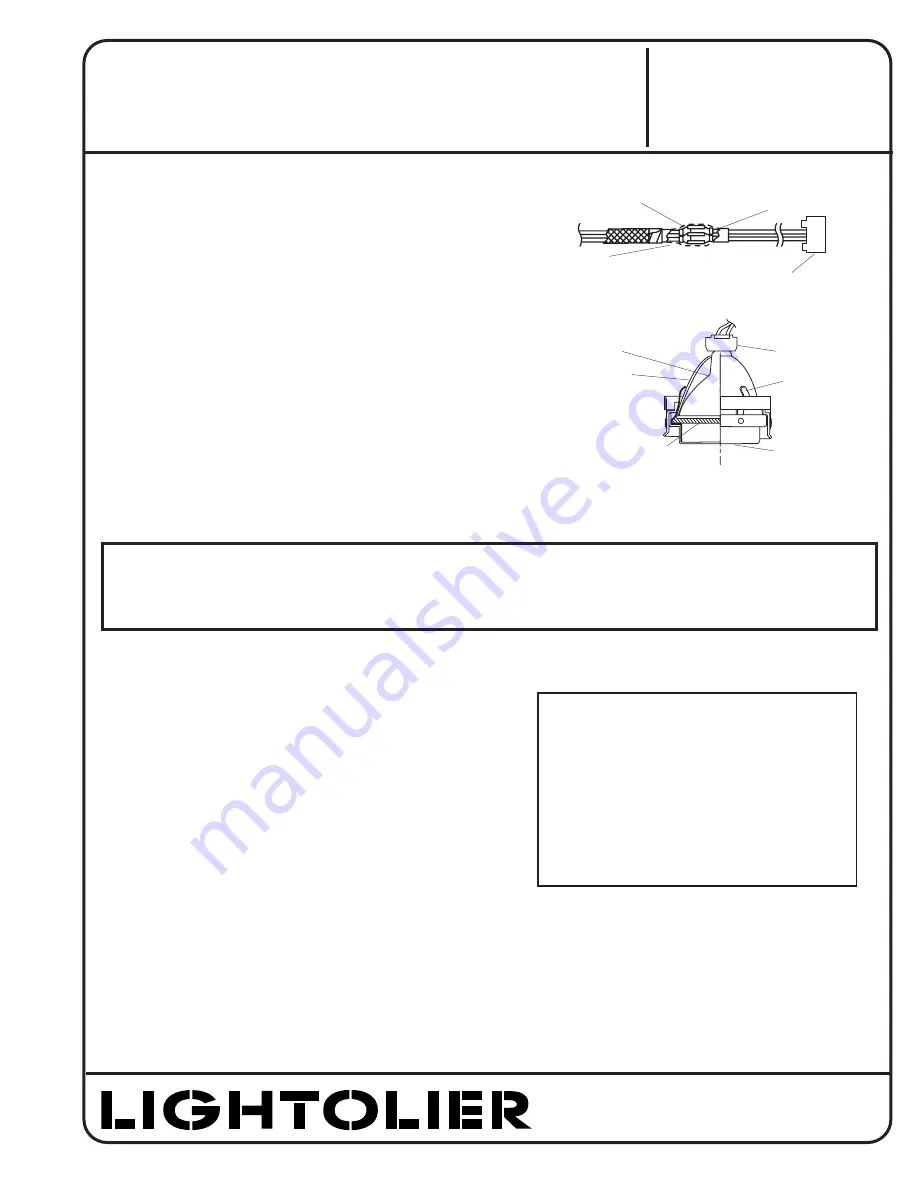 Lightolier 1004ICVN Скачать руководство пользователя страница 3