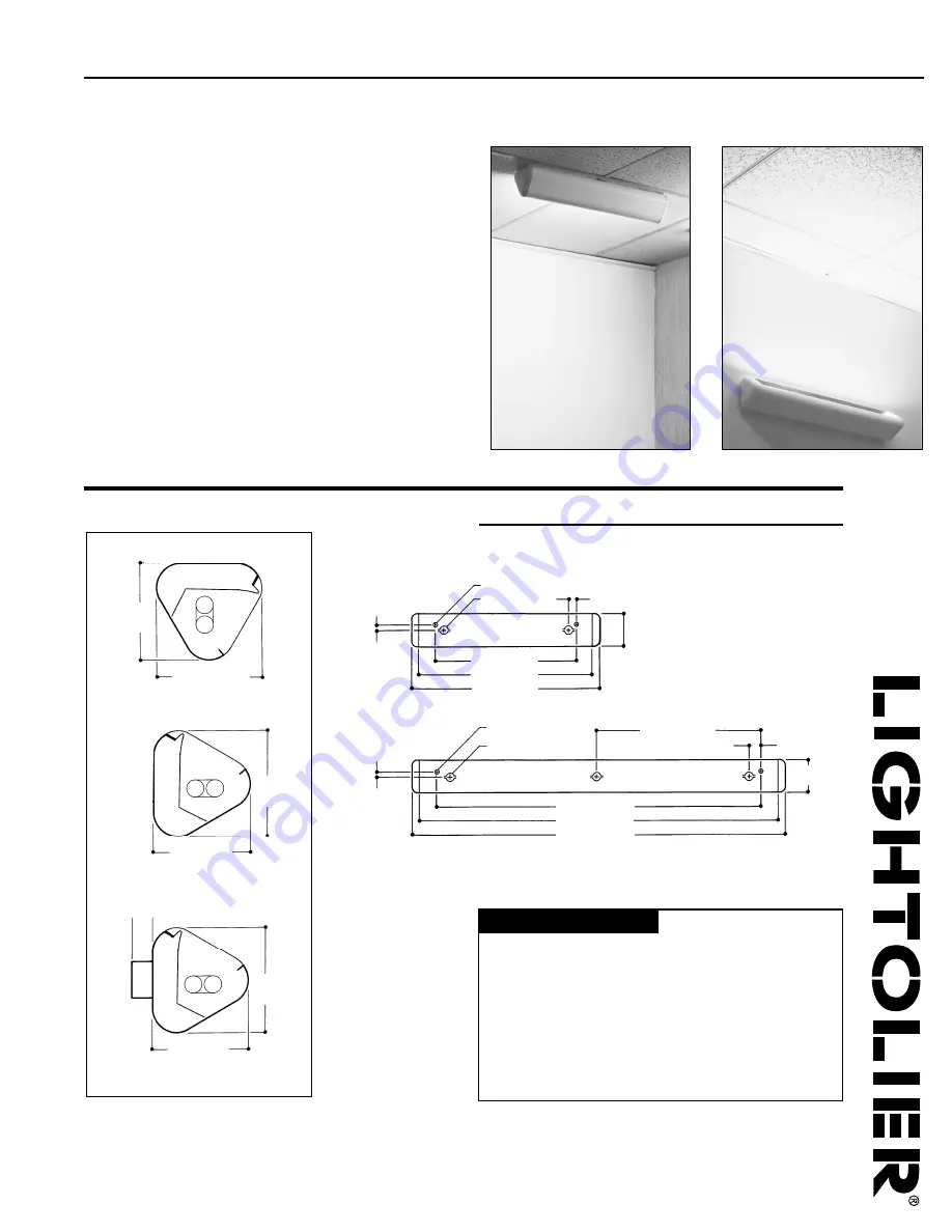 Lightolier BI-LYTER Скачать руководство пользователя страница 1