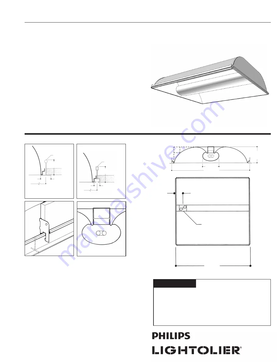 Lightolier H9S2GLR1FT Specification Download Page 1