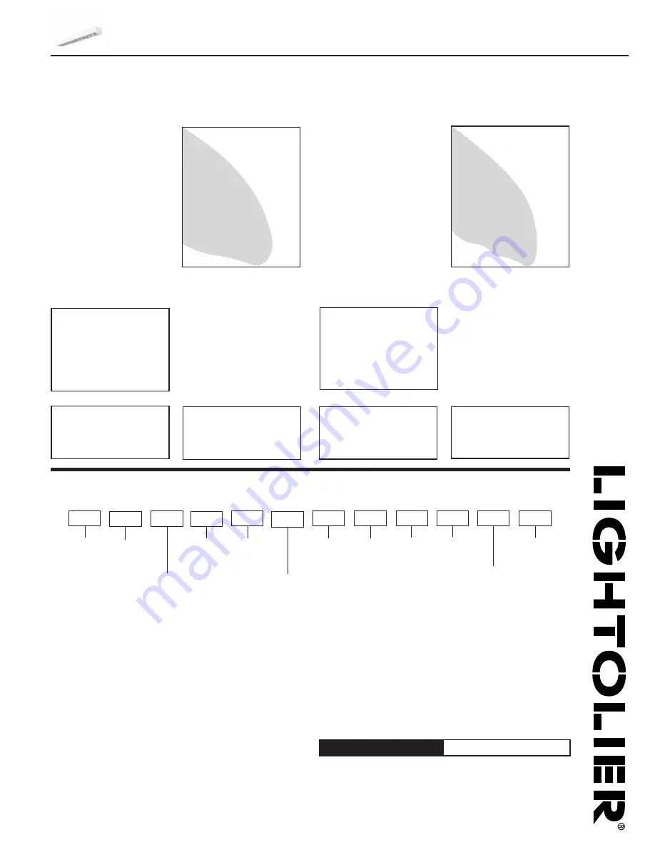 Lightolier LL4MF8LR232 Скачать руководство пользователя страница 2