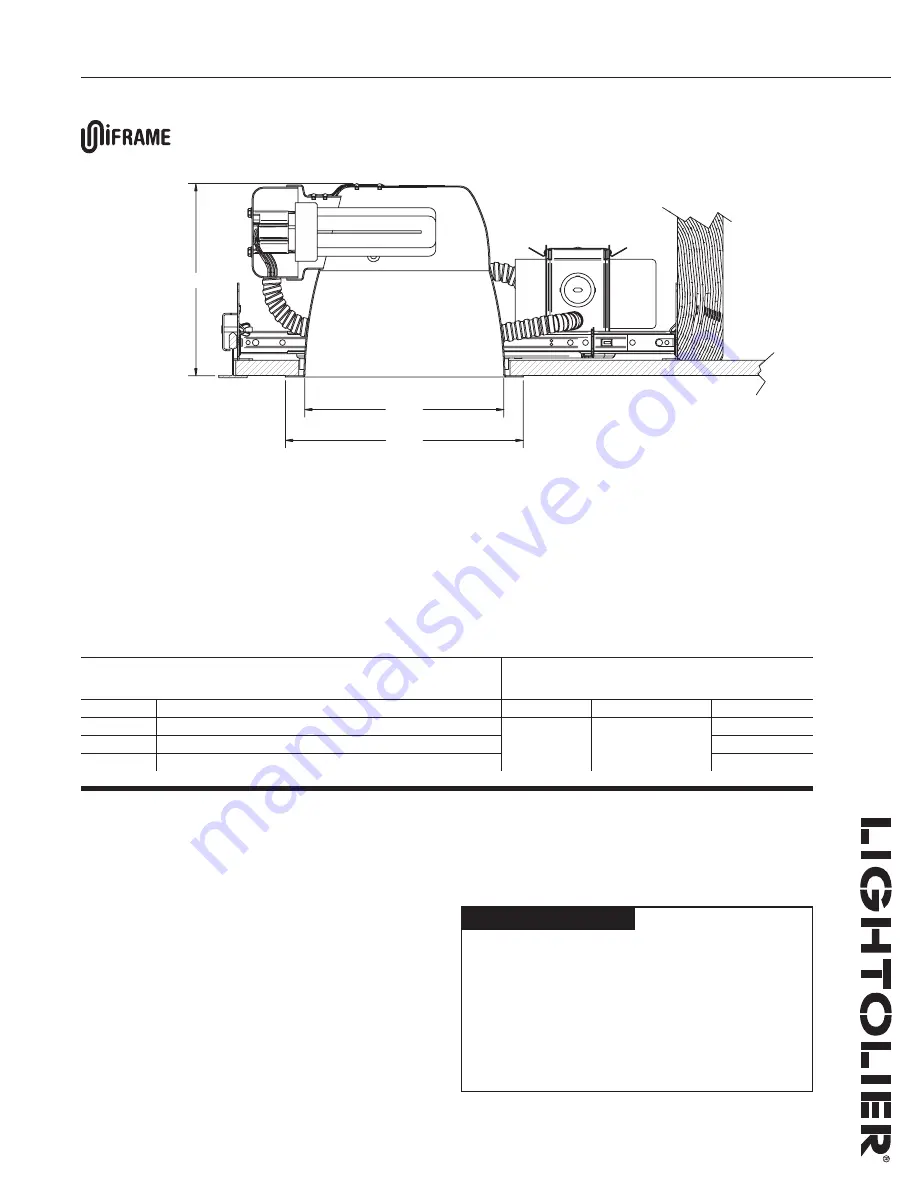 Lightolier Lytecaster 1101HIE Скачать руководство пользователя страница 1