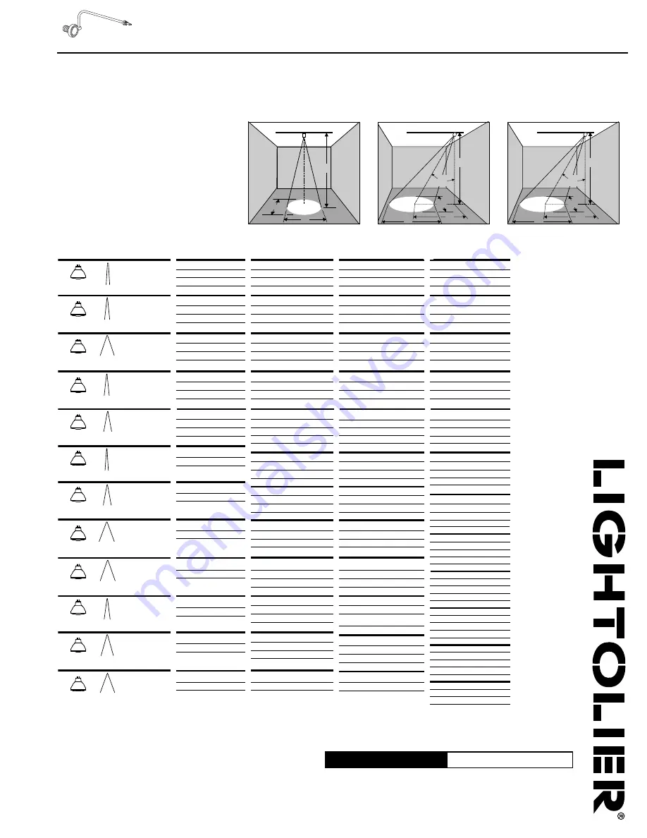 Lightolier Lytespan 8675BD12 Скачать руководство пользователя страница 2