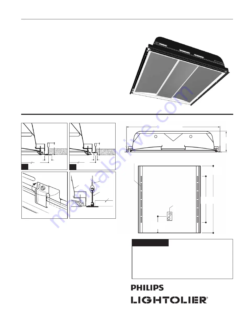 Lightolier Skyway SKS2GPK214 Installation Download Page 1