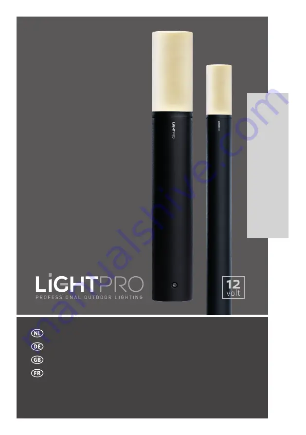 LightPro 190P Скачать руководство пользователя страница 1