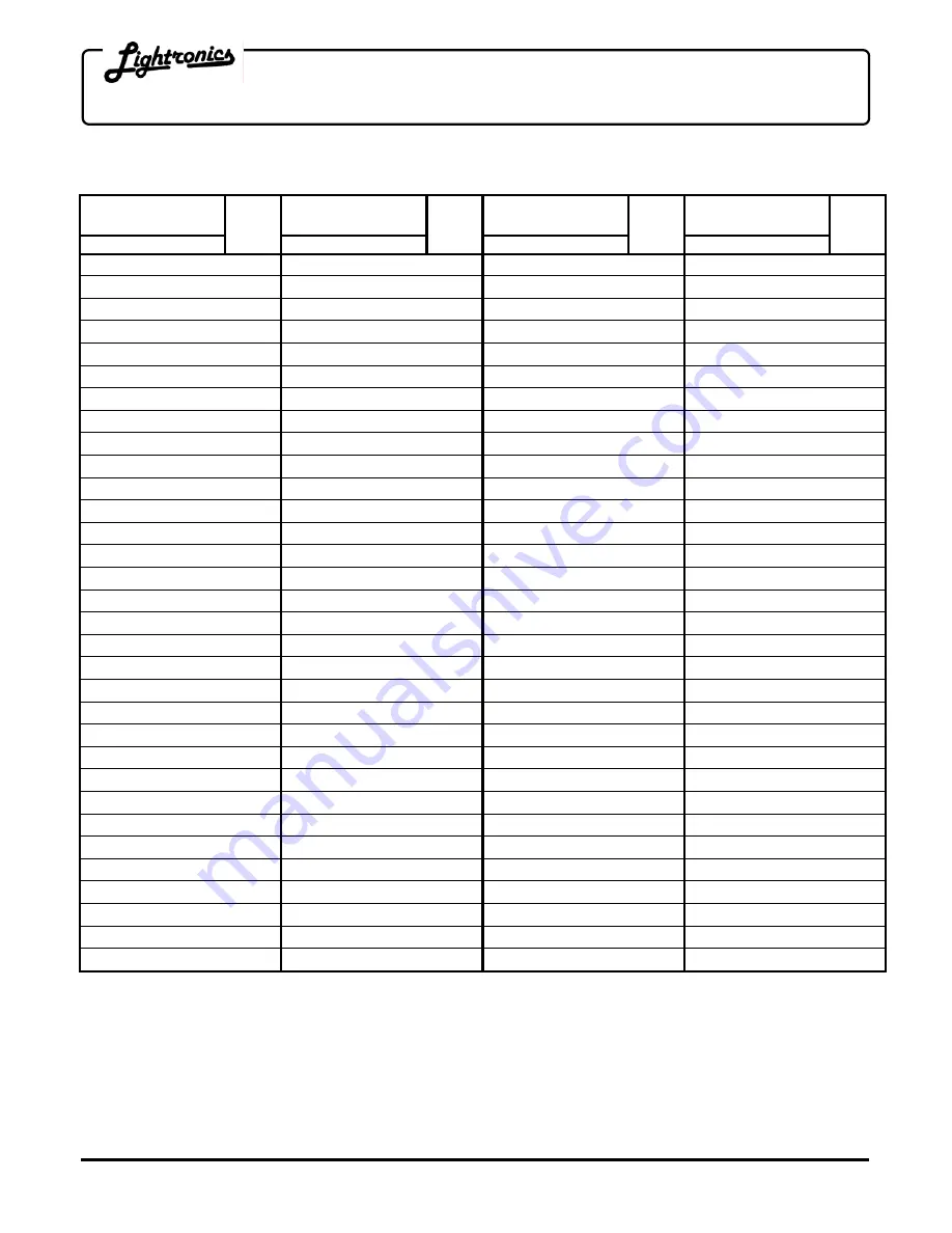 Lightronics AS-62D Owner'S Manual Download Page 5