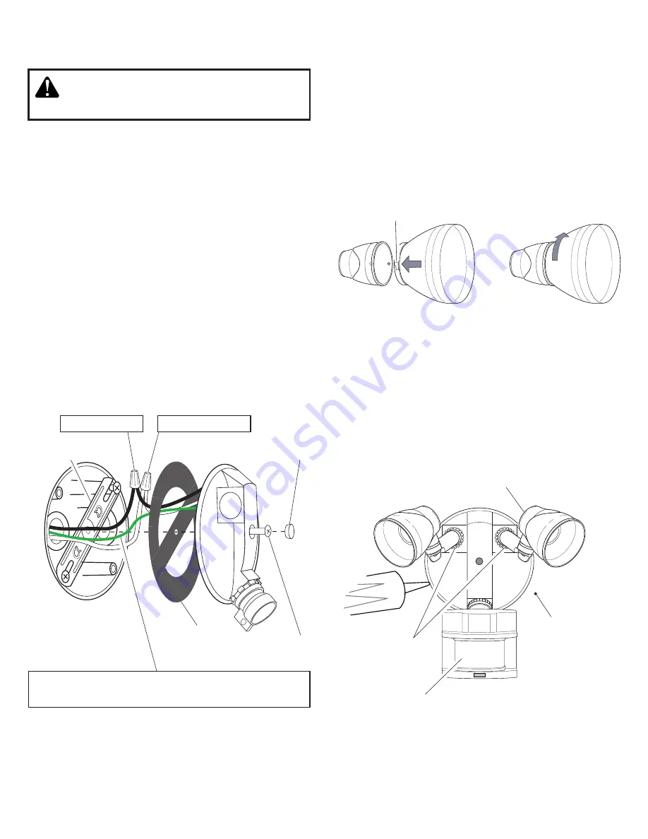 Lights of America 9700LED Series Owner'S Manual Download Page 8