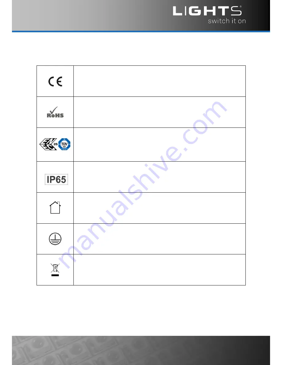 Lights Lucid sirius 1-10 V Operation, Installation And Service Instructions Download Page 4