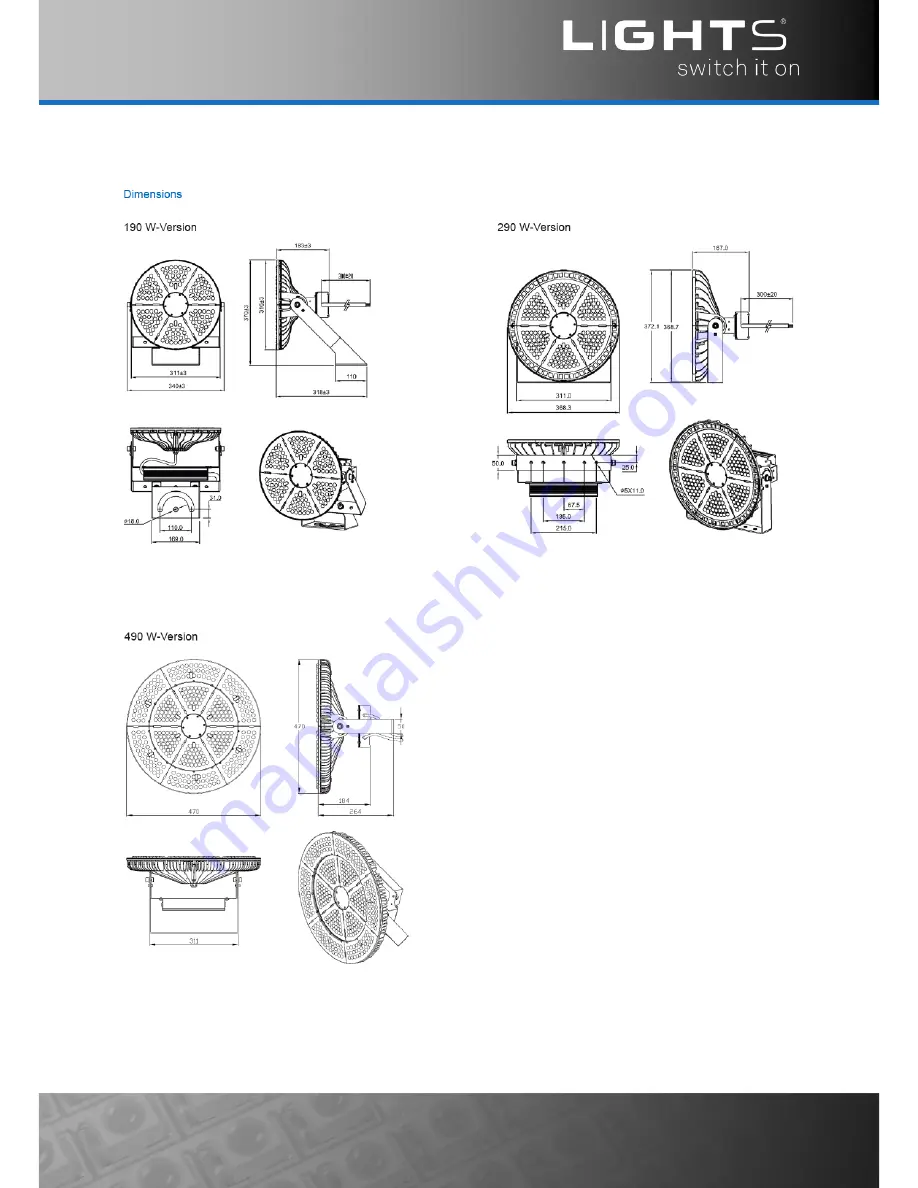 Lights Lucid sirius 1-10 V Скачать руководство пользователя страница 13