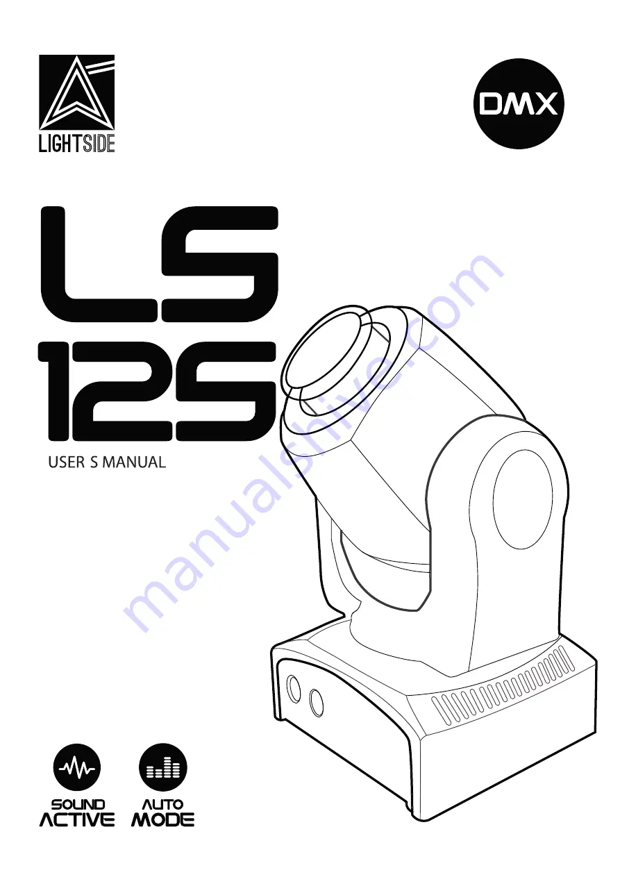 LIGHTSIDE LS 125 Скачать руководство пользователя страница 1