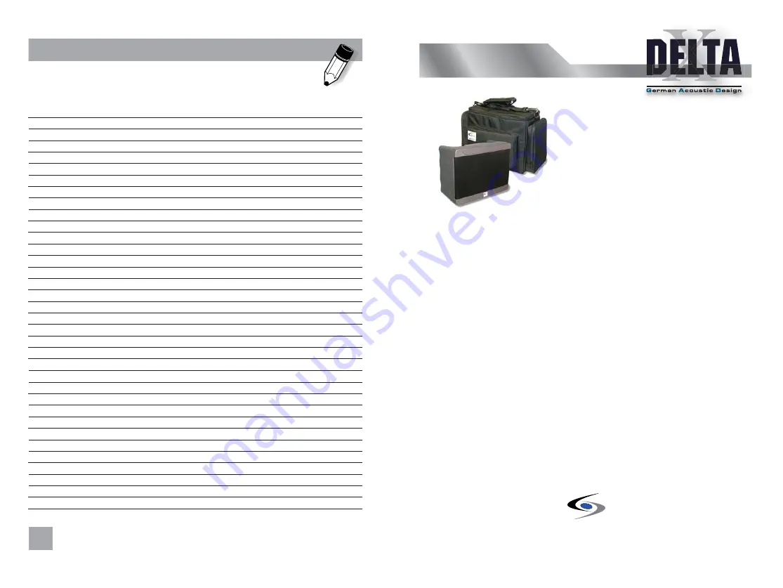 Lightspeed Delta X6 Manual Download Page 1