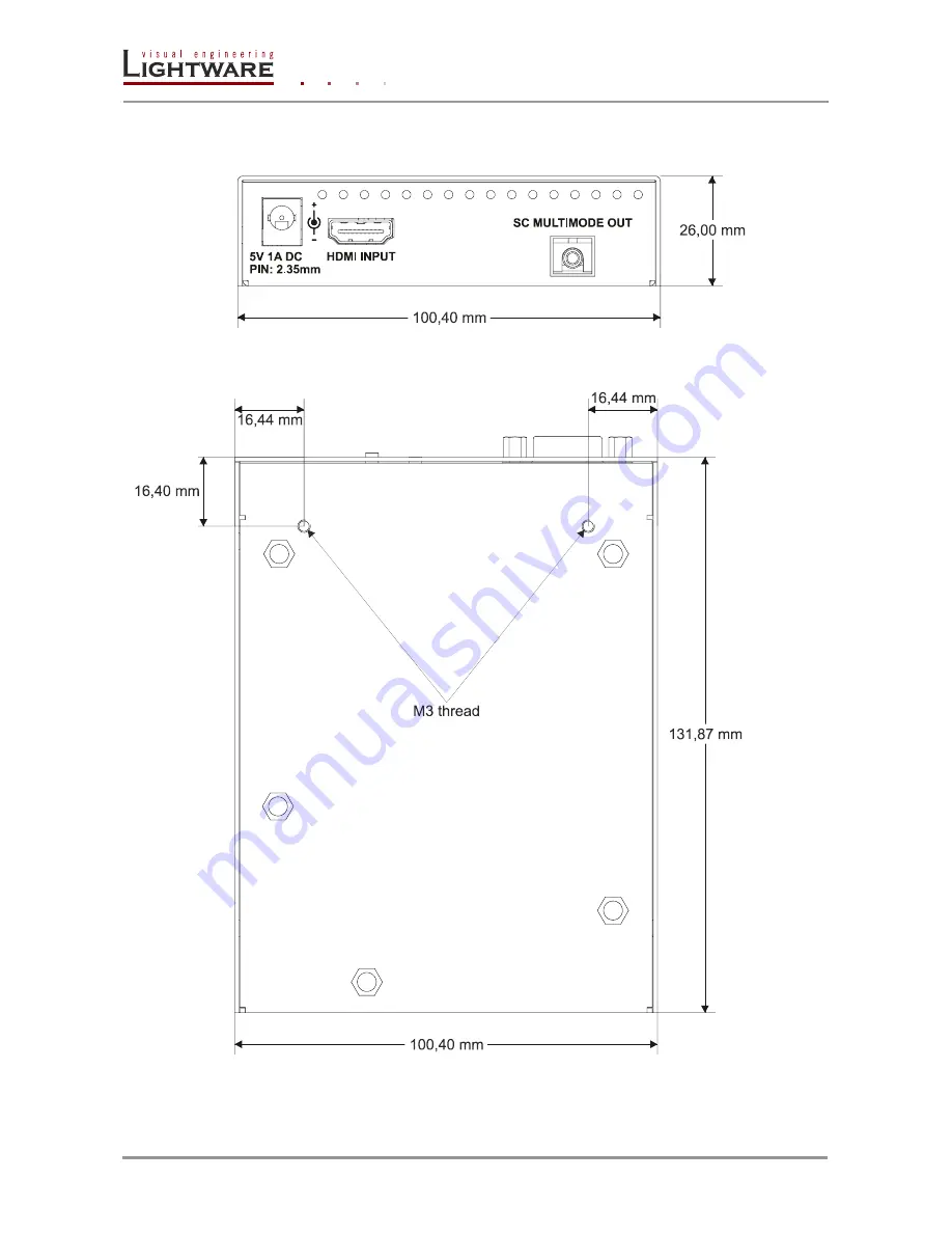 Lightware HDMI-OPT-RX100 User Manual Download Page 50