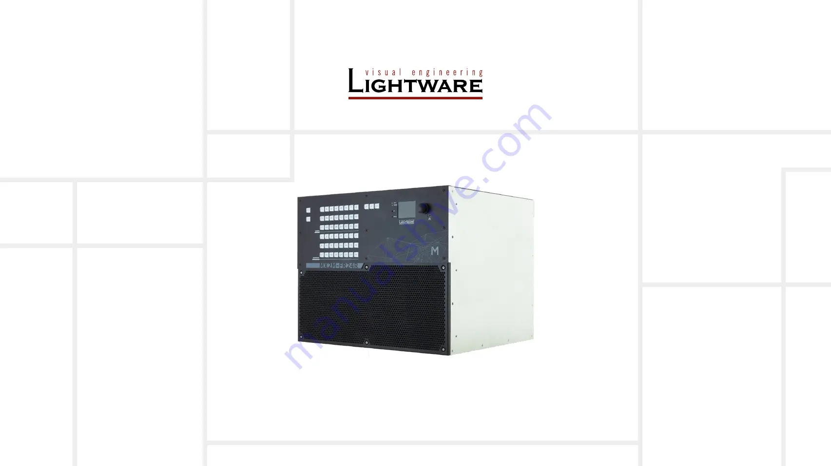 Lightware MX2M-FR24R Скачать руководство пользователя страница 1