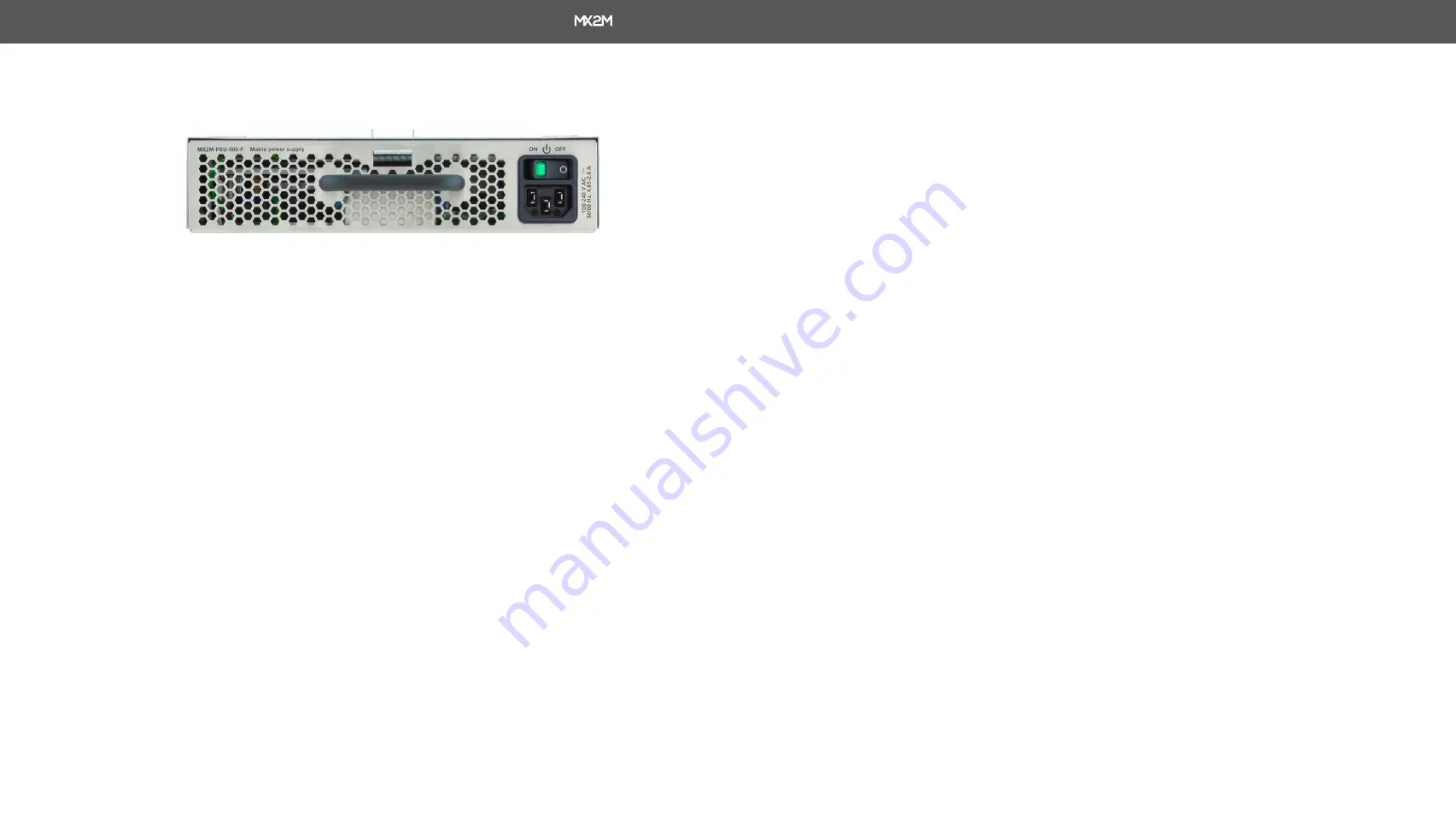 Lightware MX2M-FR24R User Manual Download Page 20