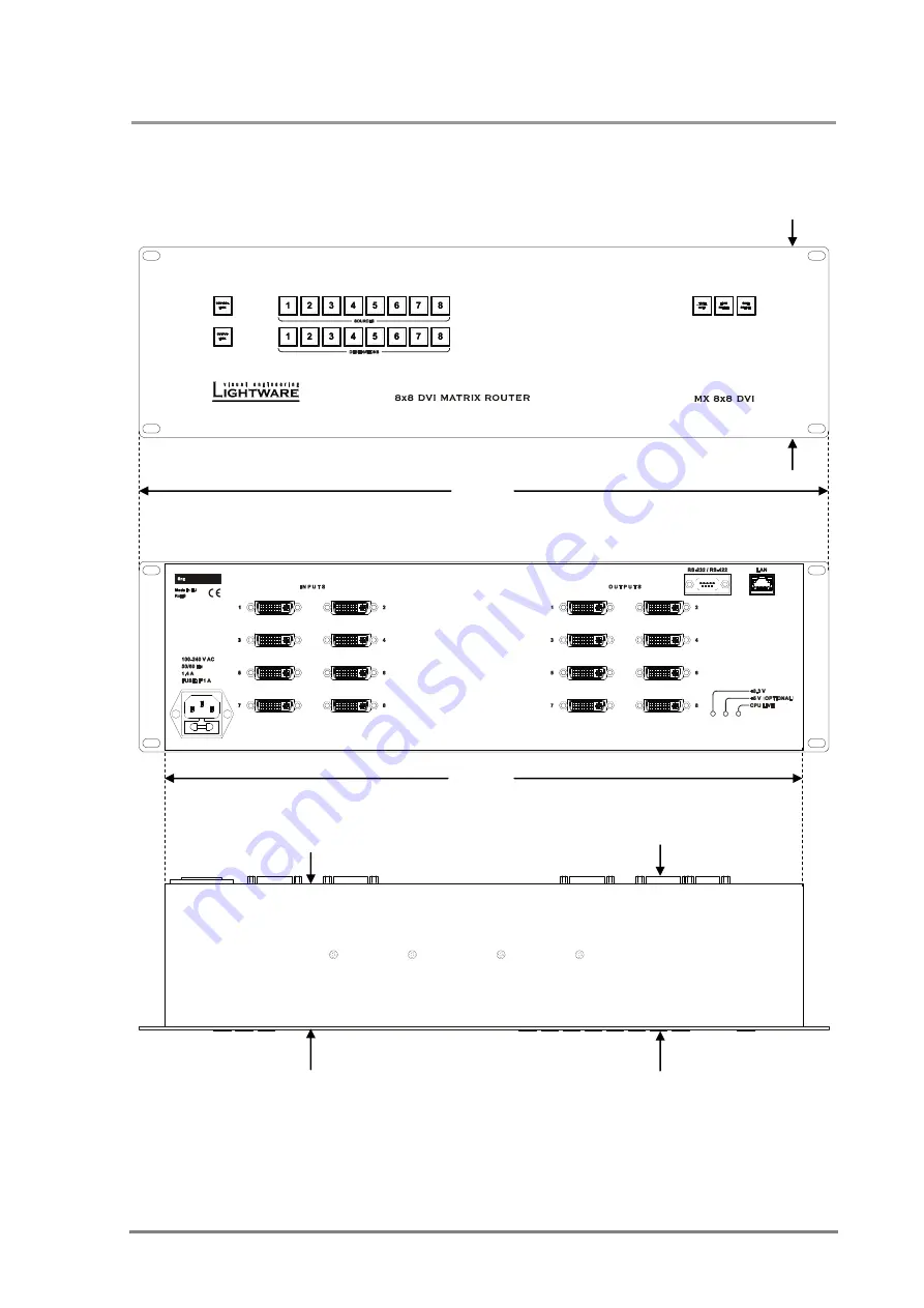 Lightware MX6x6DVI User Manual Download Page 71