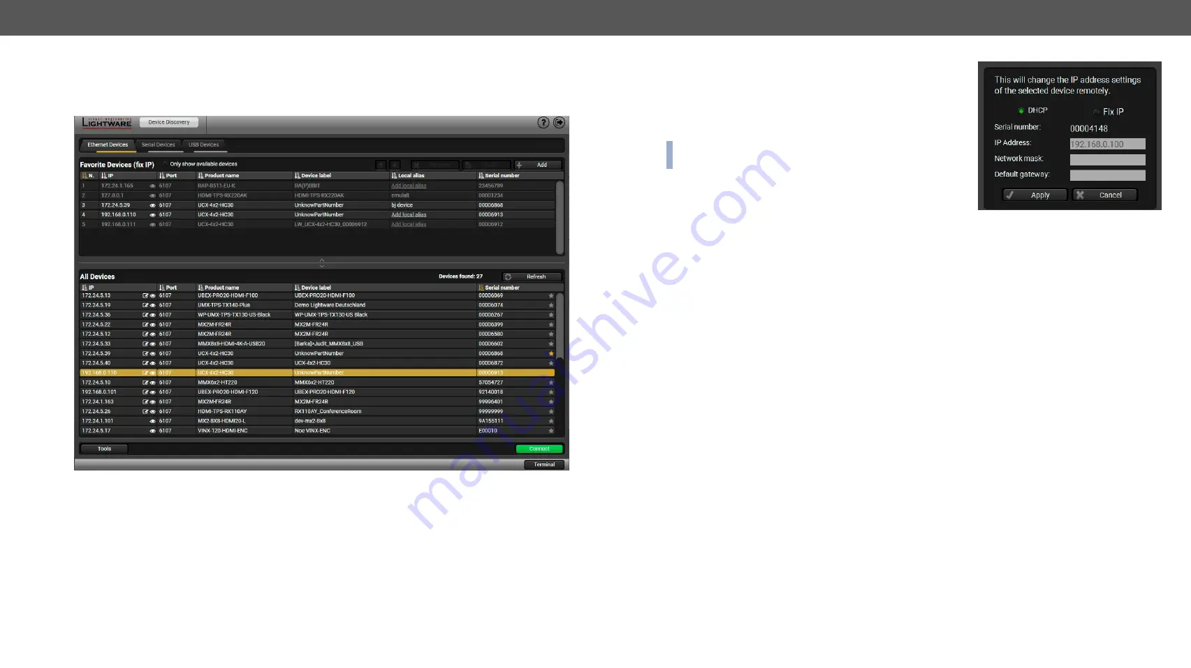 Lightware UCX Series User Manual Download Page 37