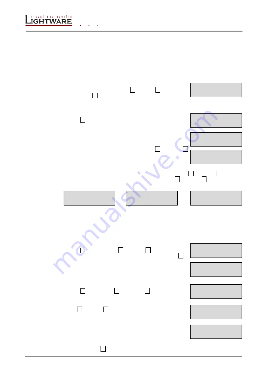 Lightware UMX4x4-Pro User Manual Download Page 34