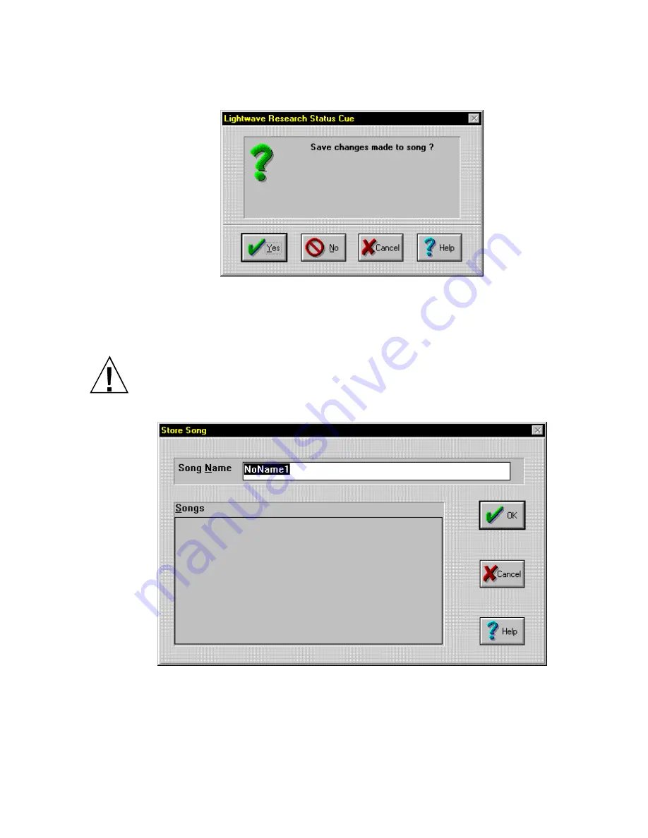 Lightwave Research Status Cue User Manual Download Page 188