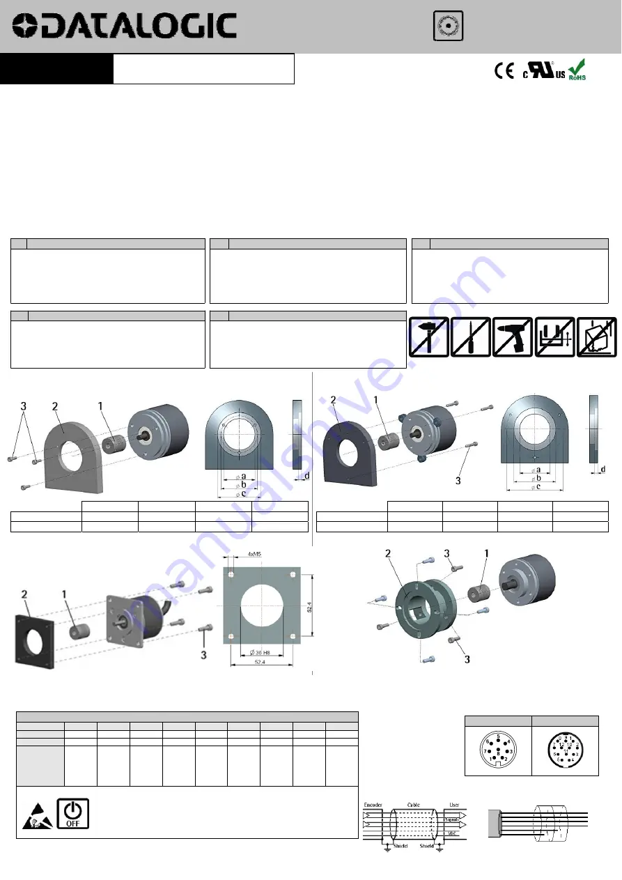 Lika ENC58-S06 Series Manual Download Page 1