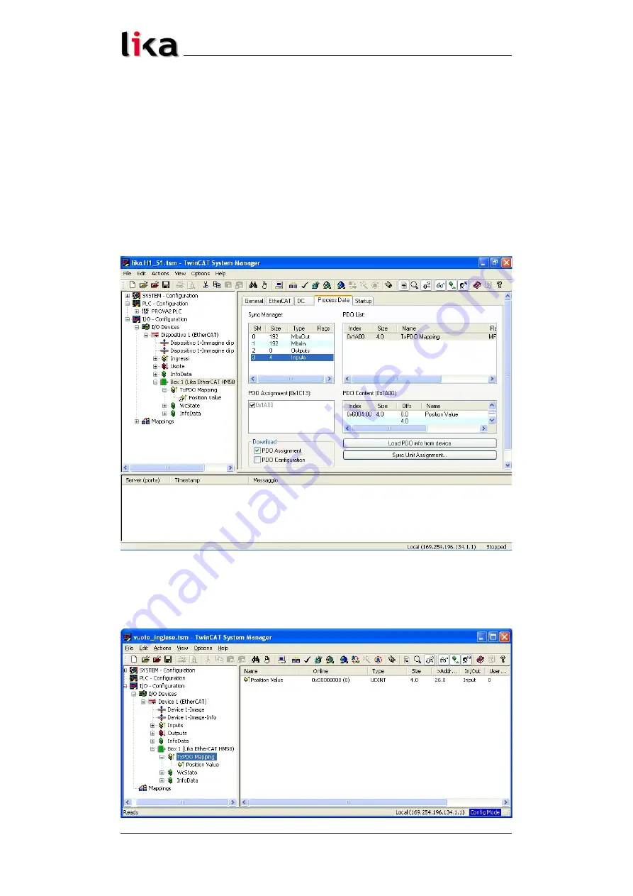 Lika H 58 Series User Manual Download Page 44