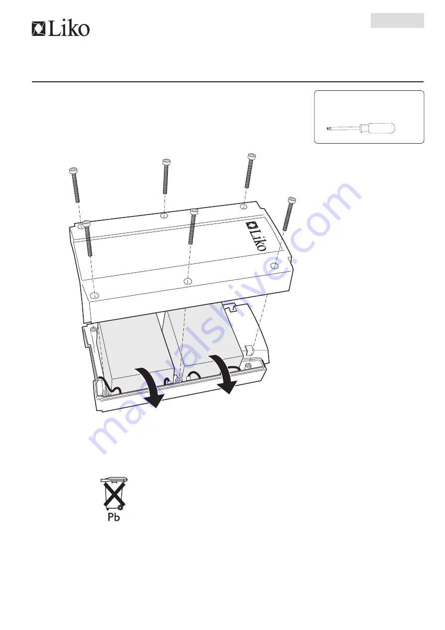 Liko Golvo 7000 Series Service Manual Download Page 64