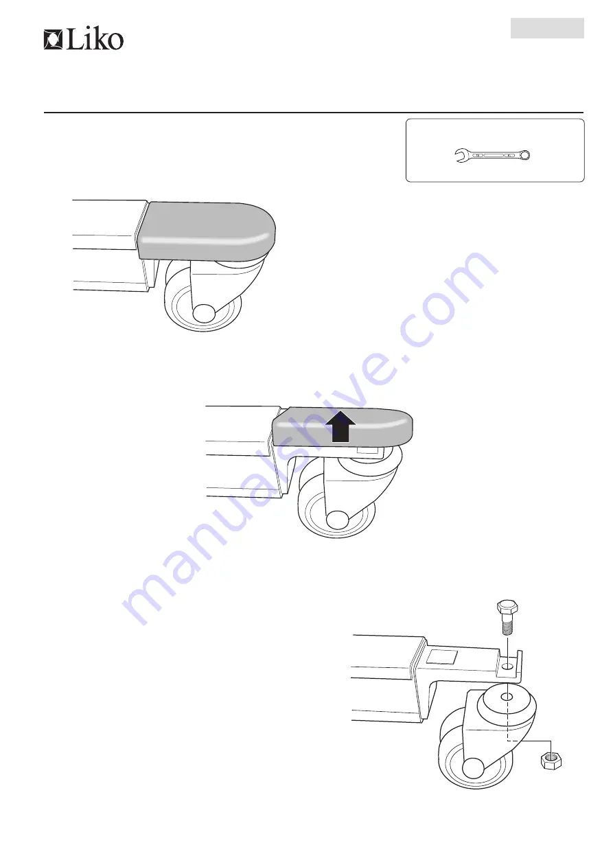 Liko Golvo 7000 Series Service Manual Download Page 69