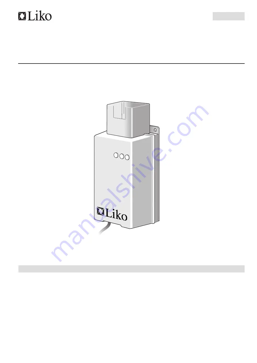 Liko Likorall 242 ES Service Manual Download Page 30