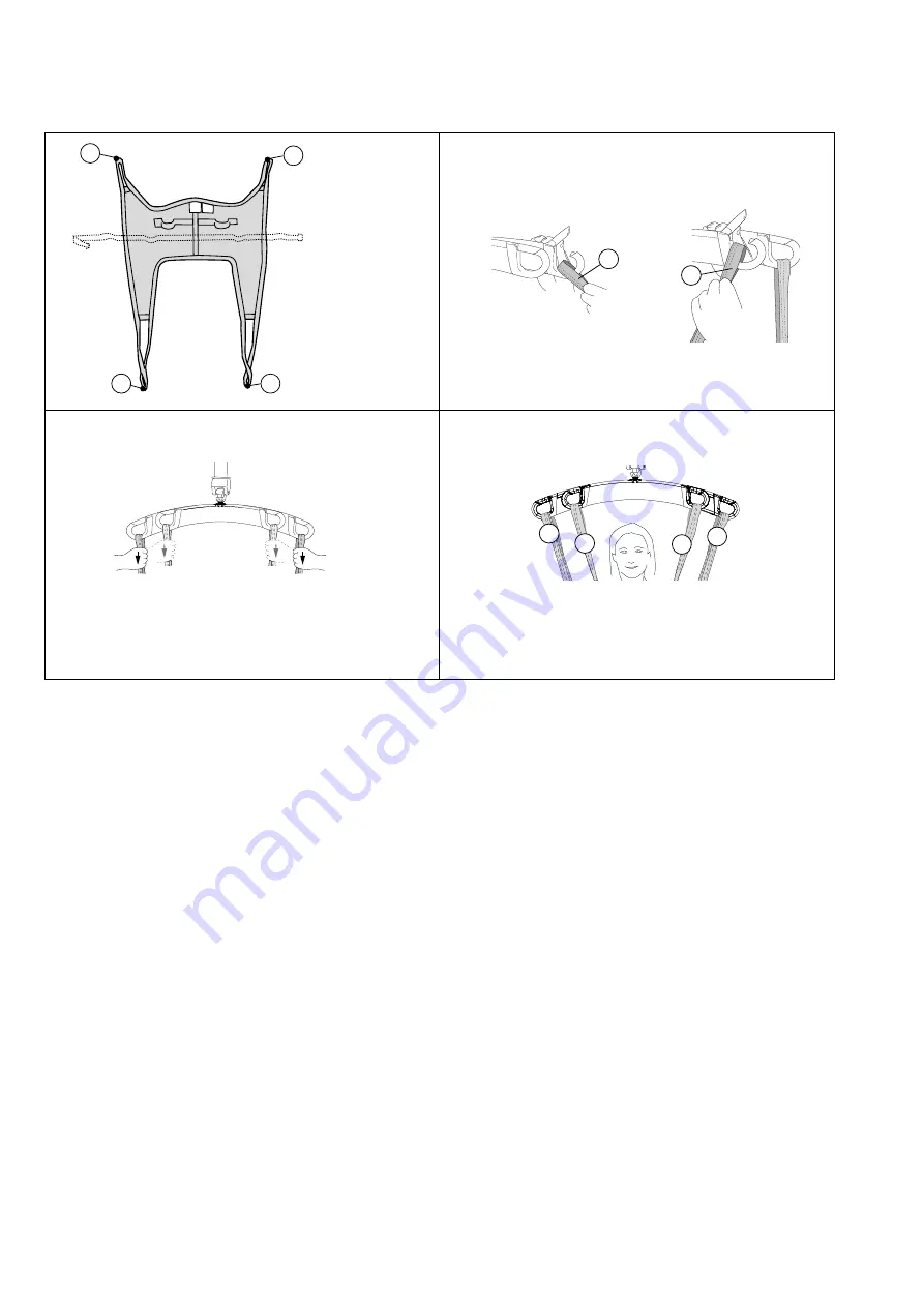 Liko OriginalSling 10 Instruction Manual Download Page 6