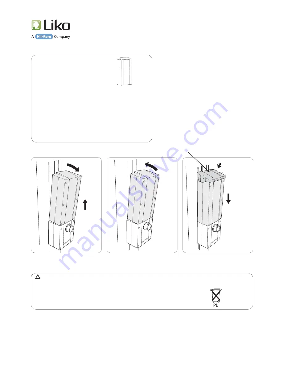 Liko Viking XL 2040003 Service Manual Download Page 23