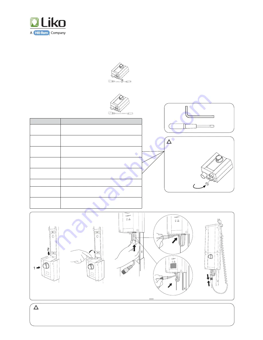 Liko Viking XL 2040003 Service Manual Download Page 32