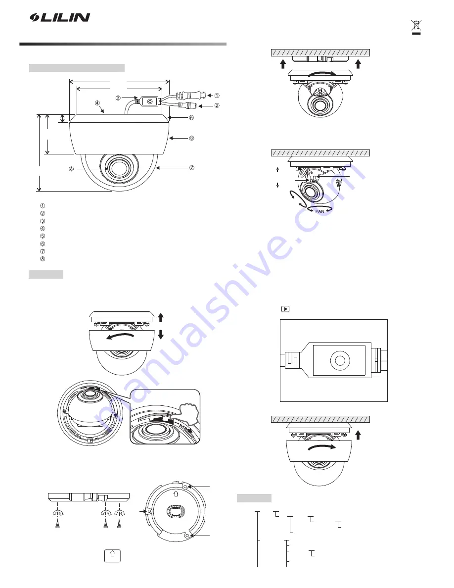 Lilin AHD DOME Скачать руководство пользователя страница 1