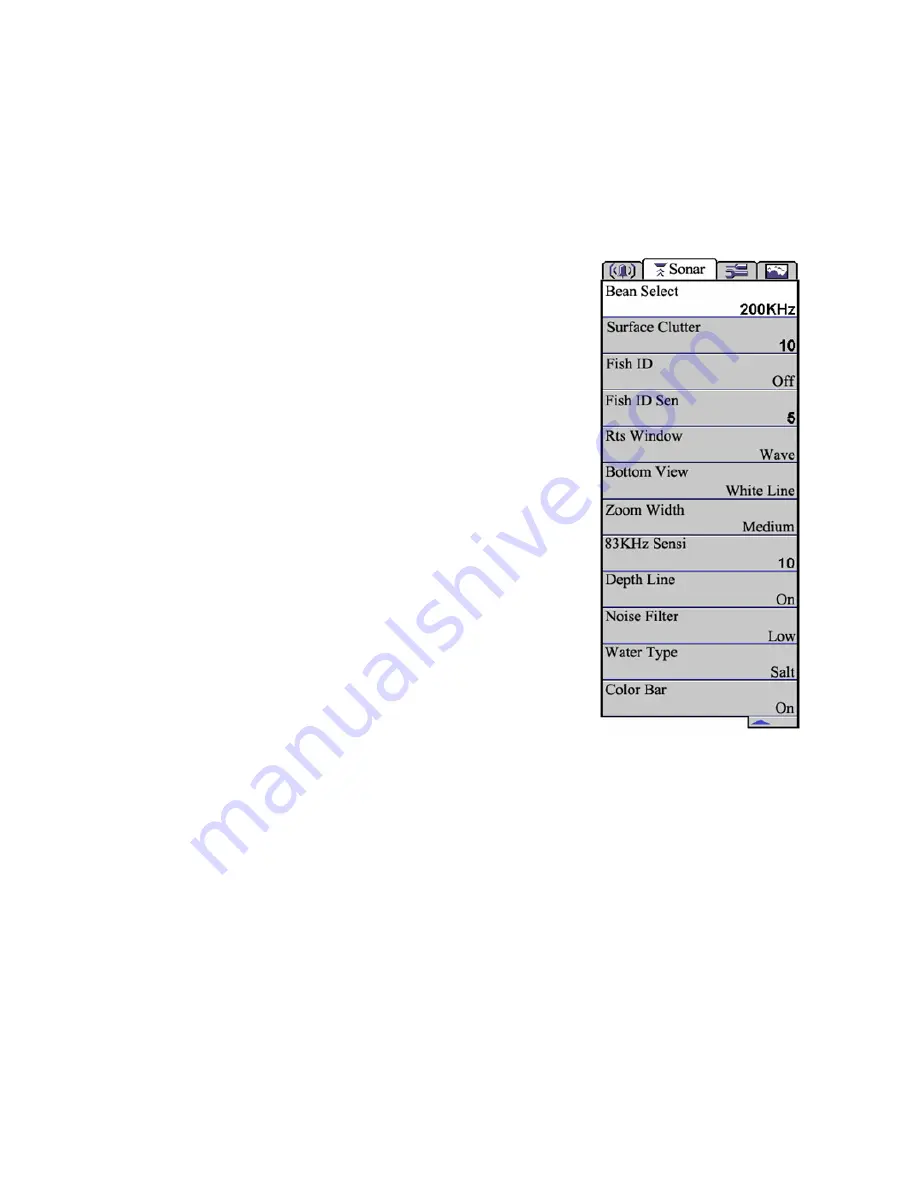 Lilliput LCD Fish/Depth Finder User Manual Download Page 19