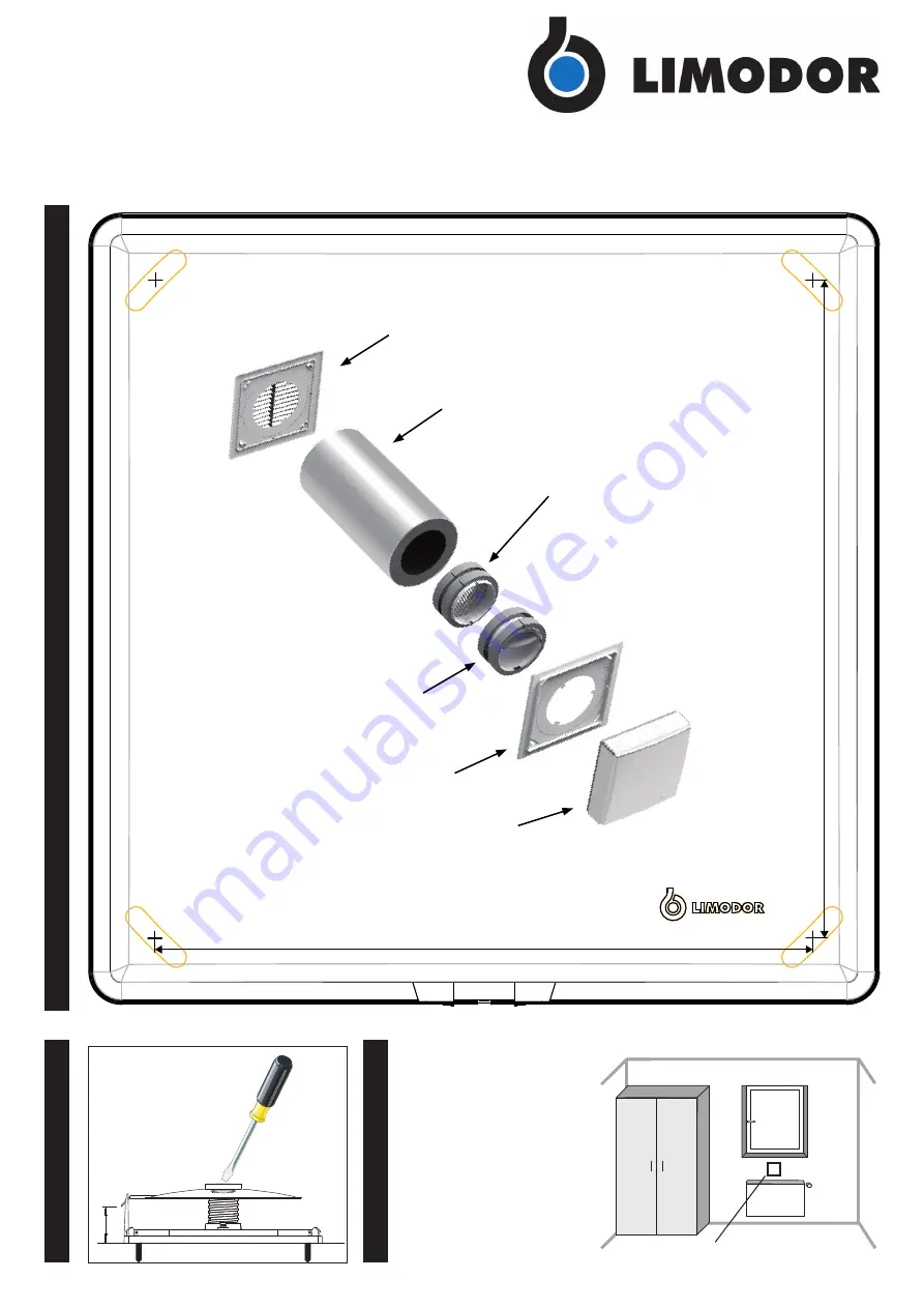 LIMODOR LZE-RD Fitting Instructions Download Page 1