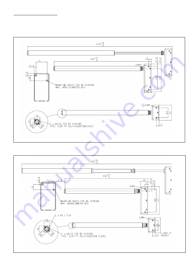 Linak DESKLINE DB5 User Manual Download Page 22