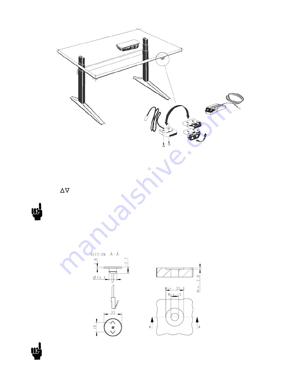 Linak DESKLINE DP User Manual Download Page 11