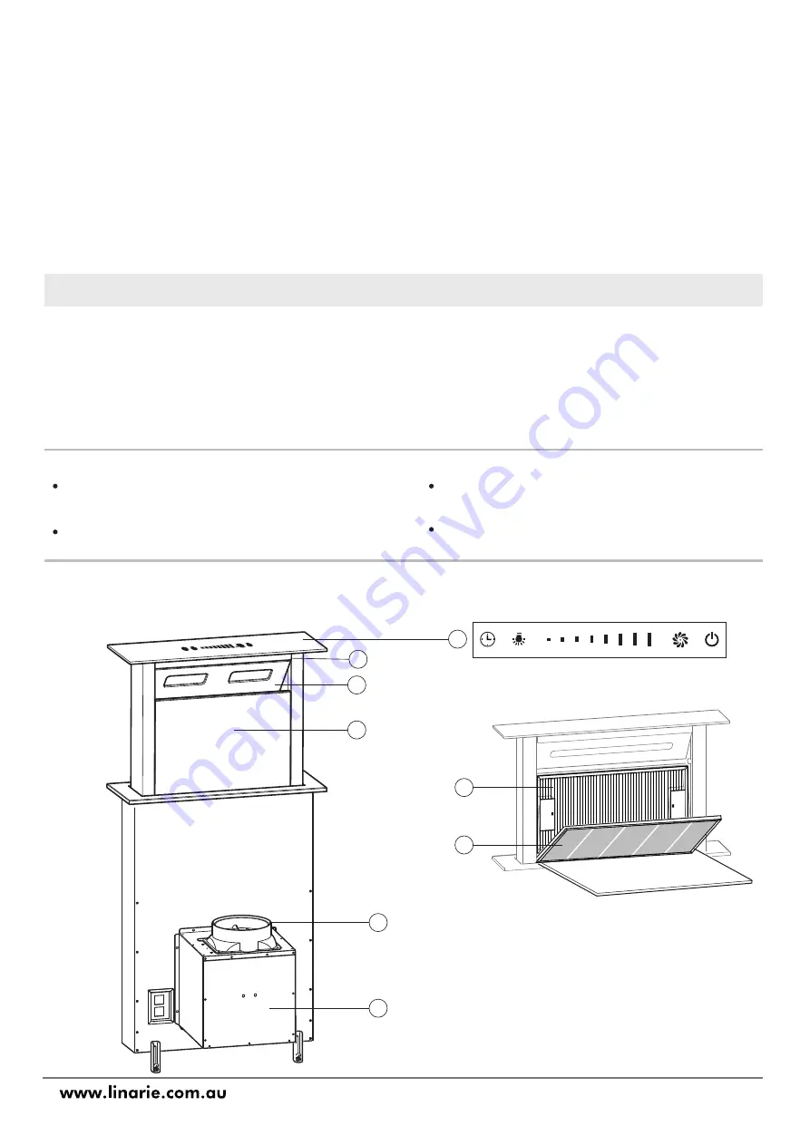 linarie MARSEILLE RAHP9X Manual Download Page 5