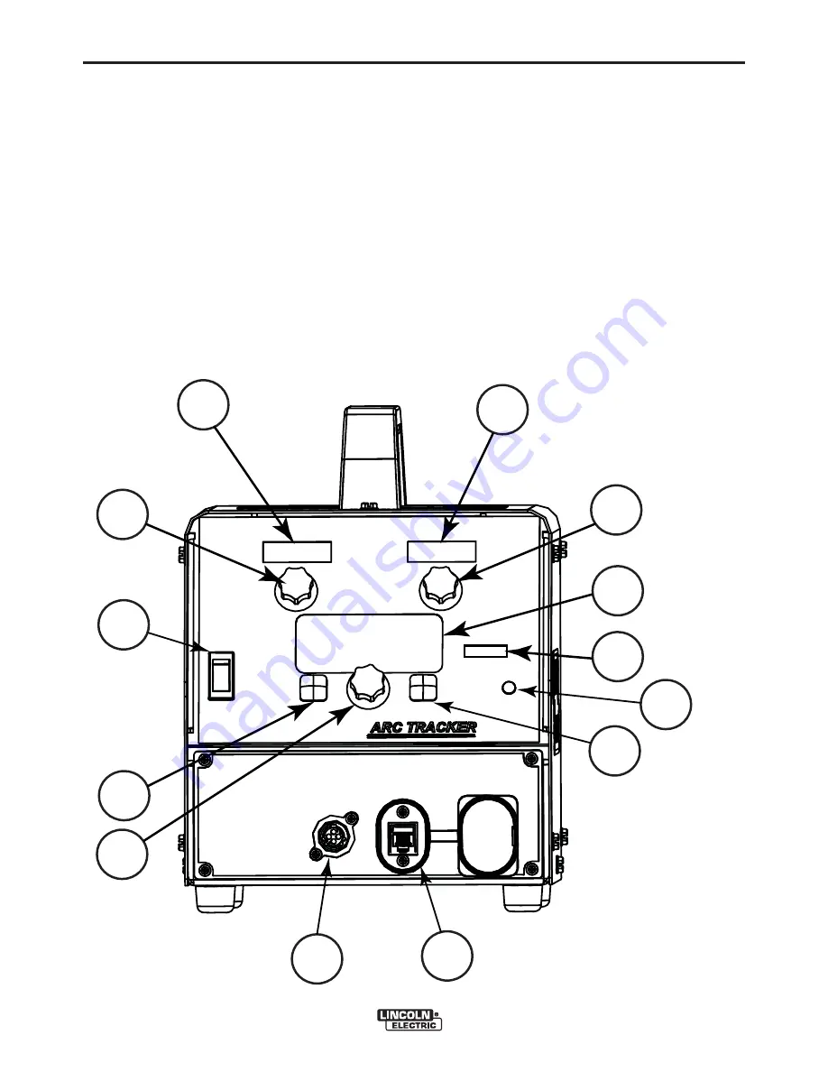 Lincoln Electric ARC TRACKER 11724 Operator'S Manual Download Page 17