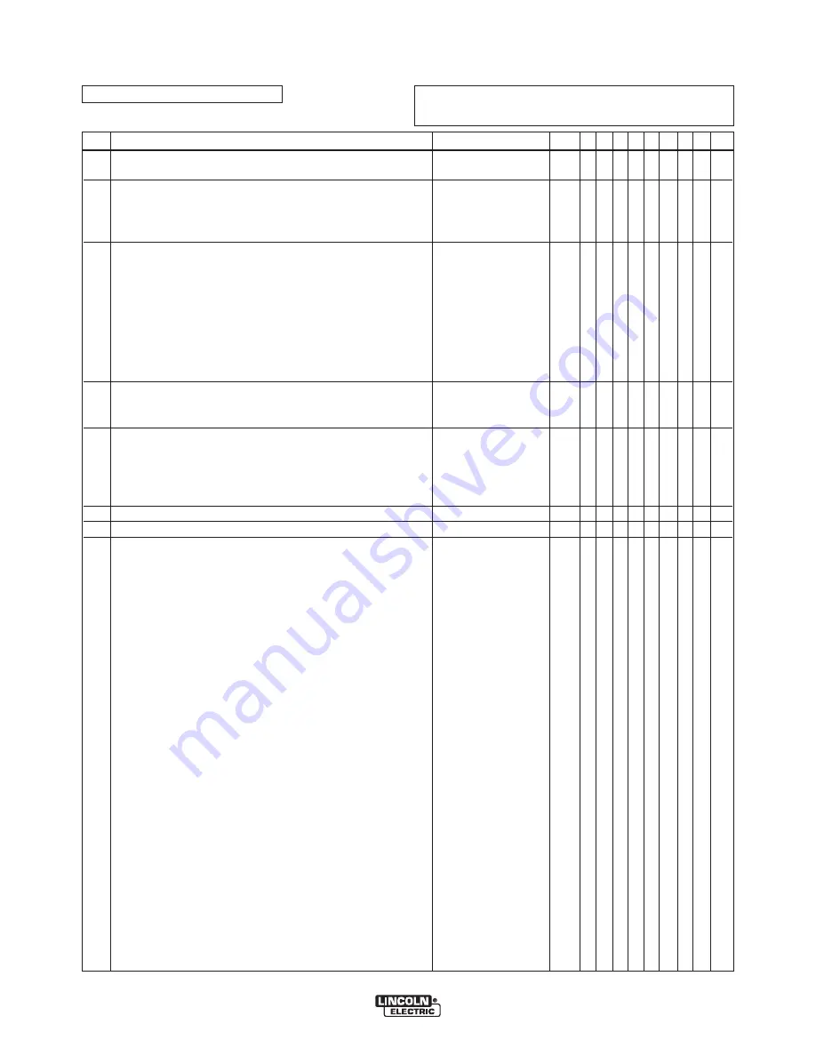 Lincoln Electric ARC TRACKER 11724 Operator'S Manual Download Page 41