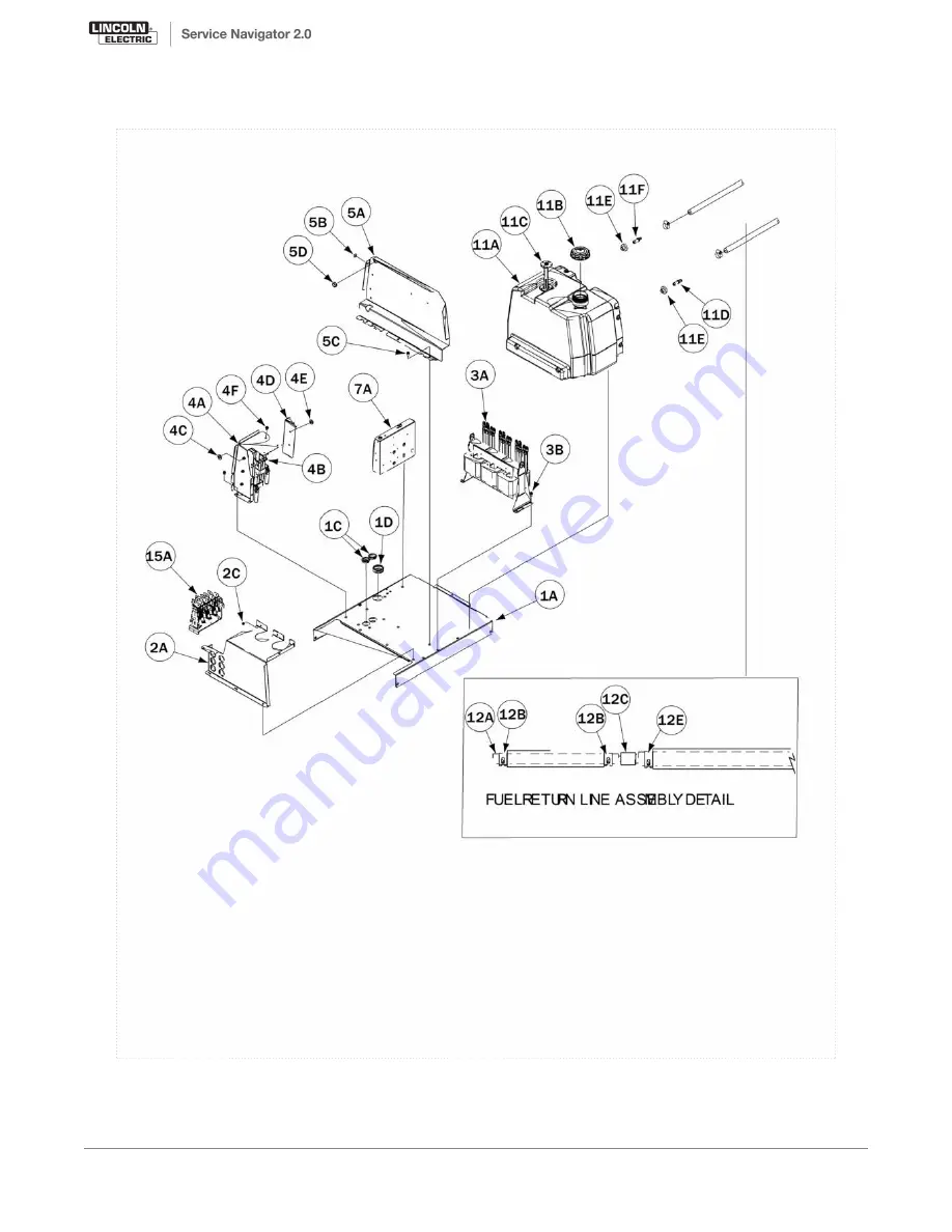 Lincoln Electric BIG RED 500 Operator'S Manual Download Page 48