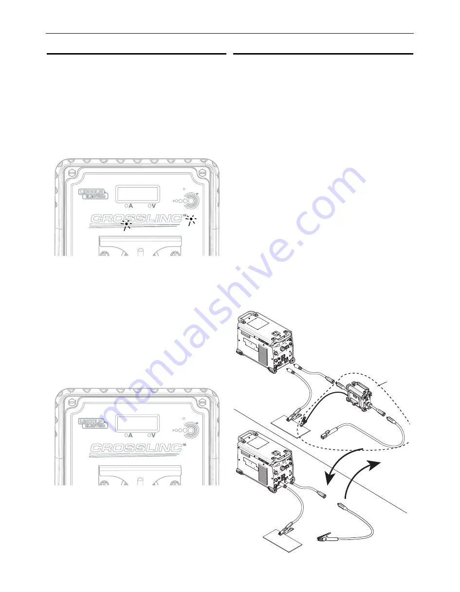 Lincoln Electric CrossLinc K4345-1 Operator'S Manual Download Page 16