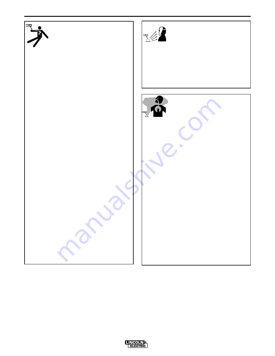 Lincoln Electric Demo Zone K1854-2 Operator'S Manual Download Page 3