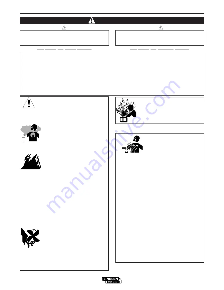 Lincoln Electric handy mig Operator'S Manual Download Page 2