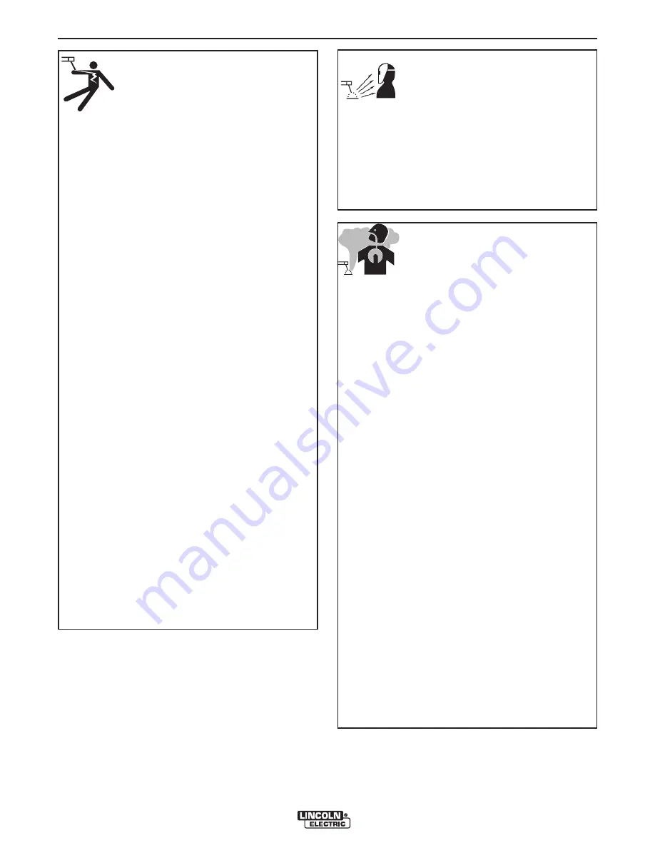 Lincoln Electric IDEALARC AC-1200 Скачать руководство пользователя страница 3