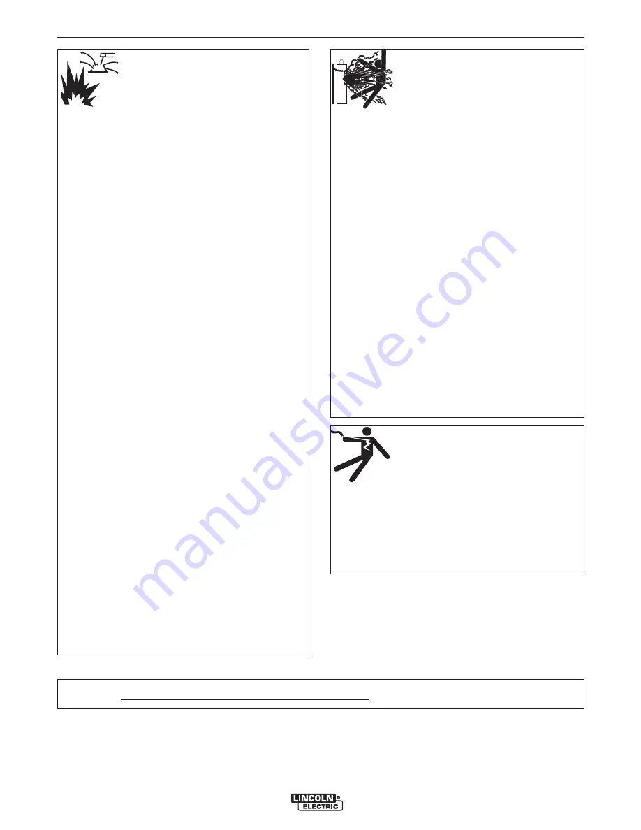 Lincoln Electric IDEALARC AC-1200 User Manual Download Page 4