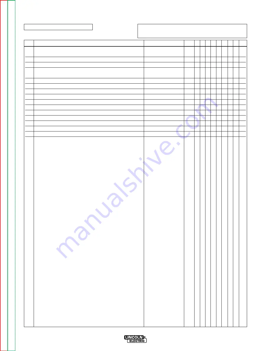 Lincoln Electric IDEALARC CV-305 Operator'S Manual Download Page 49