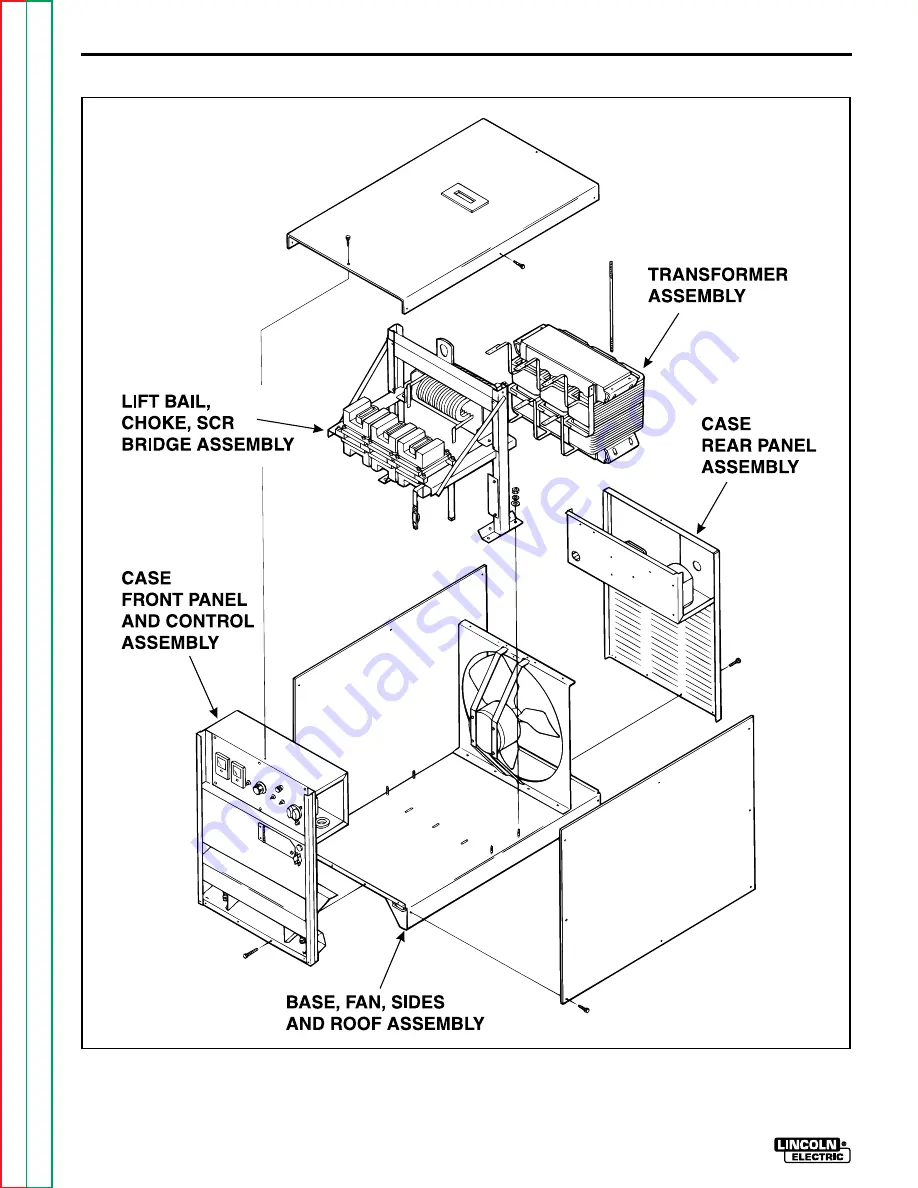 Lincoln Electric Idealarc DC-600 Service Manual Download Page 36