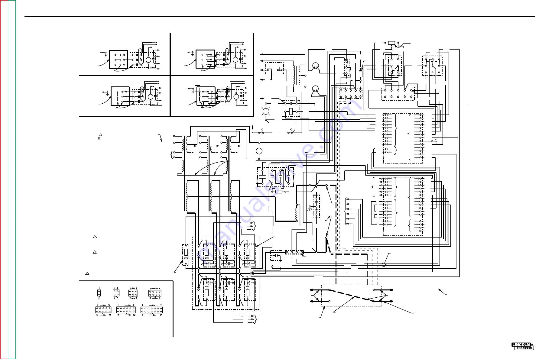 Lincoln Electric Idealarc DC-600 Service Manual Download Page 110