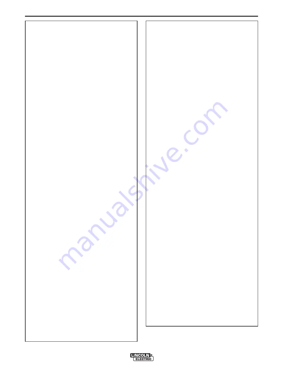 Lincoln Electric IDEALARC R3R 375-I Operator'S Manual Download Page 5