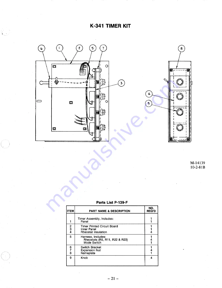 Lincoln Electric IDEALARC SP-200 Operating Manual Download Page 21