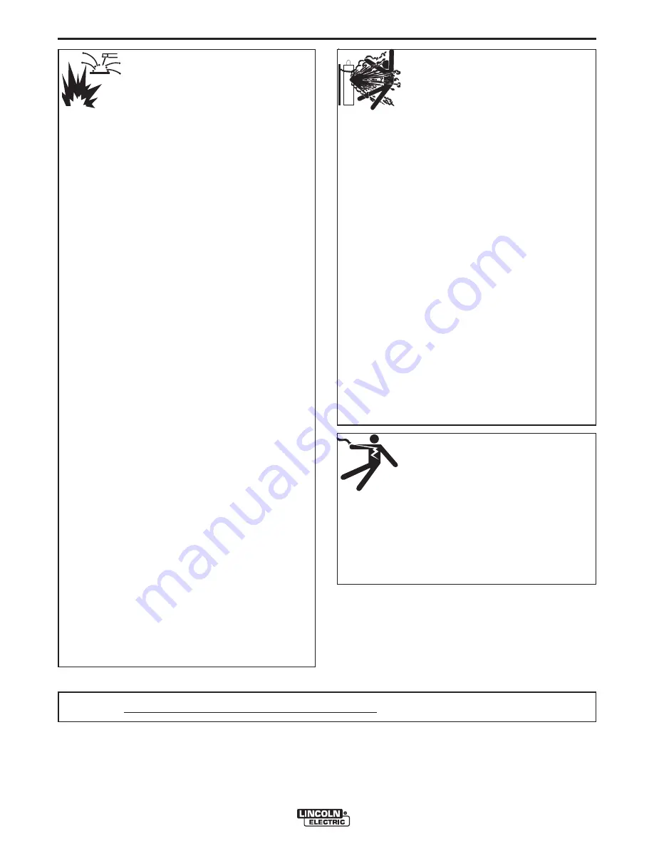 Lincoln Electric IMVERTEC IM738-A Operator'S Manual Download Page 4